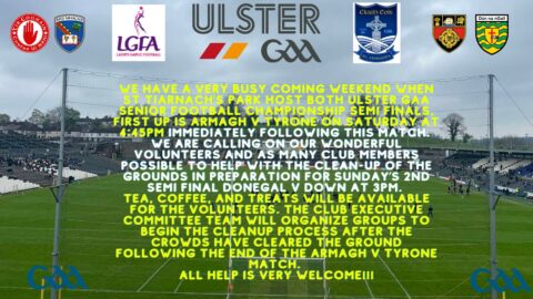Help Needed for Busy USFC Weekend Double Header