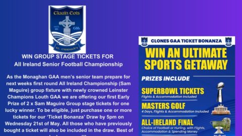 WIN GROUP STAGE TICKETS FOR  All Ireland Senior Football Championship
